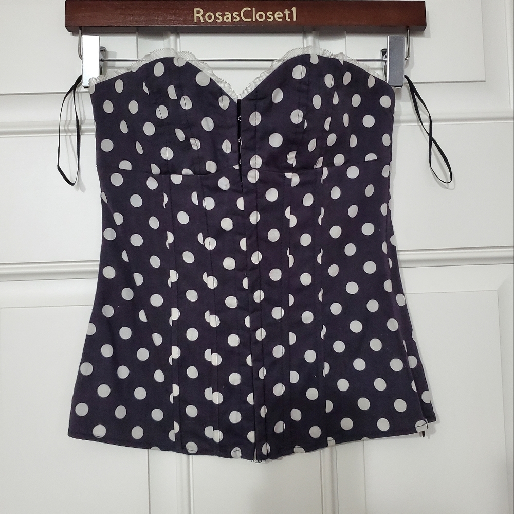 Zara Polka-dot Bustier